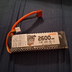 Rc car 7.4  lipo battery