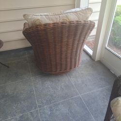 Swivel Rocker Cushioned for Sunroom Or Screened Porch