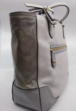 Coach New Satchel Leather  patent Leather Color Block Blair