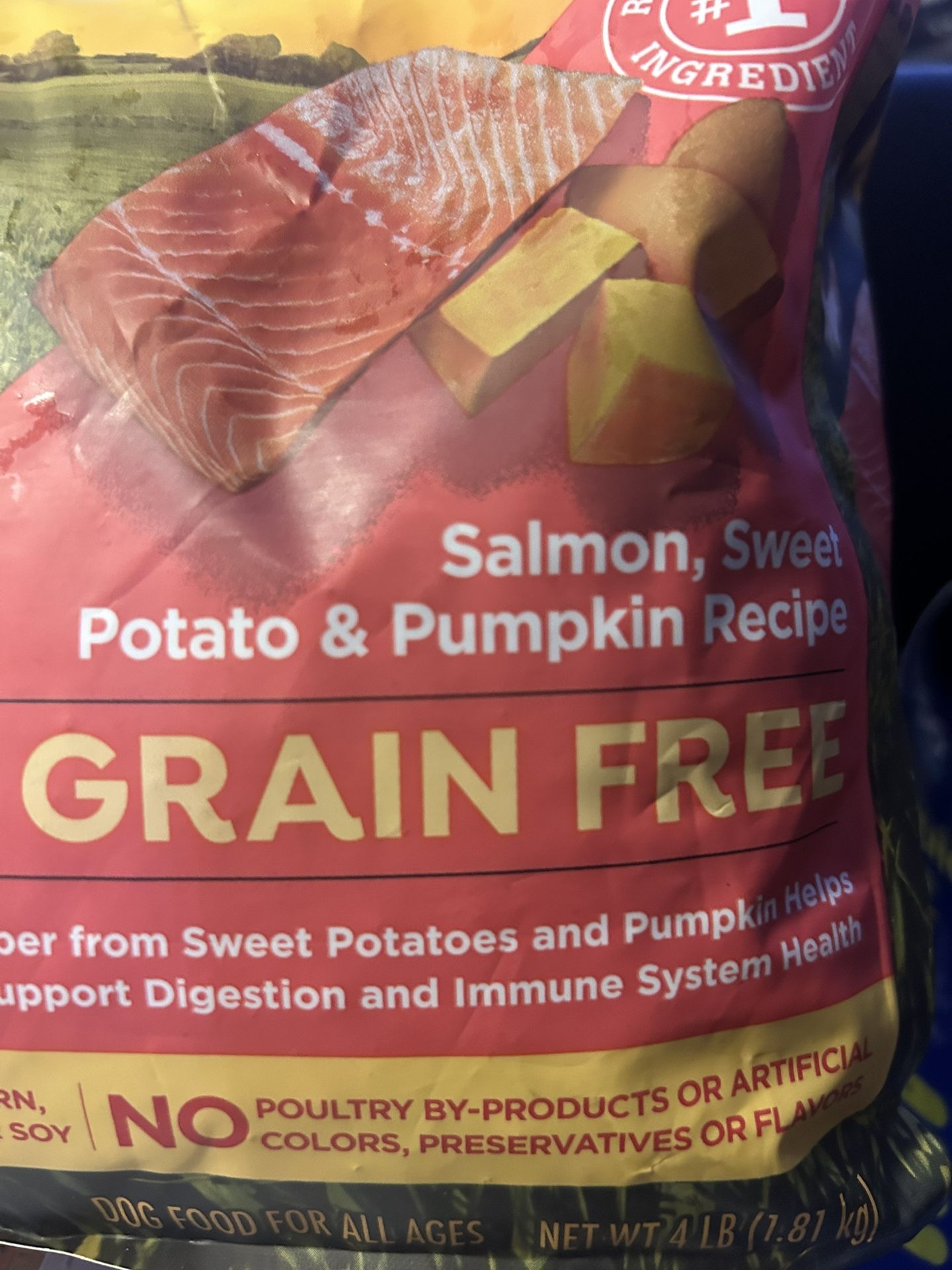 new 4lb nature’s recipe salmon sweet potato