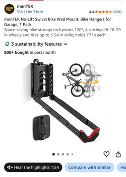 Bike wall mount