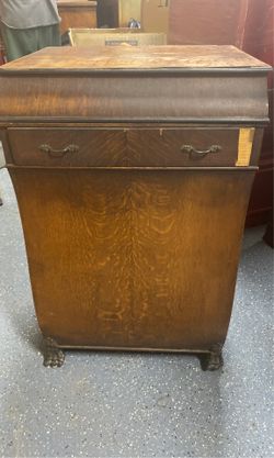 Sewing cabinet rare
