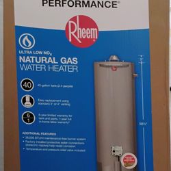 Rheem Water Heater 