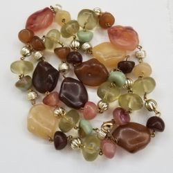 Plastic Bead Necklace 