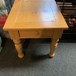 Broyhill Wooden End Table