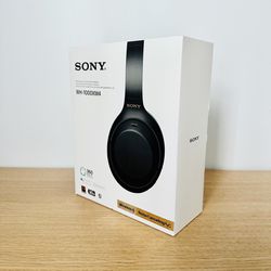 Sony Wireless Noise-Cancelling Over-the-Ear Headphones - Black