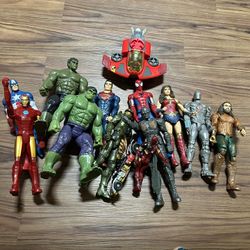 Action Figures All For $30.00