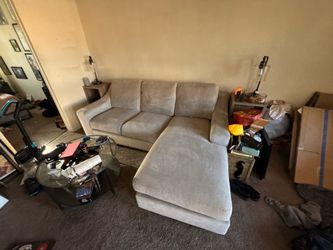 Grey sectional