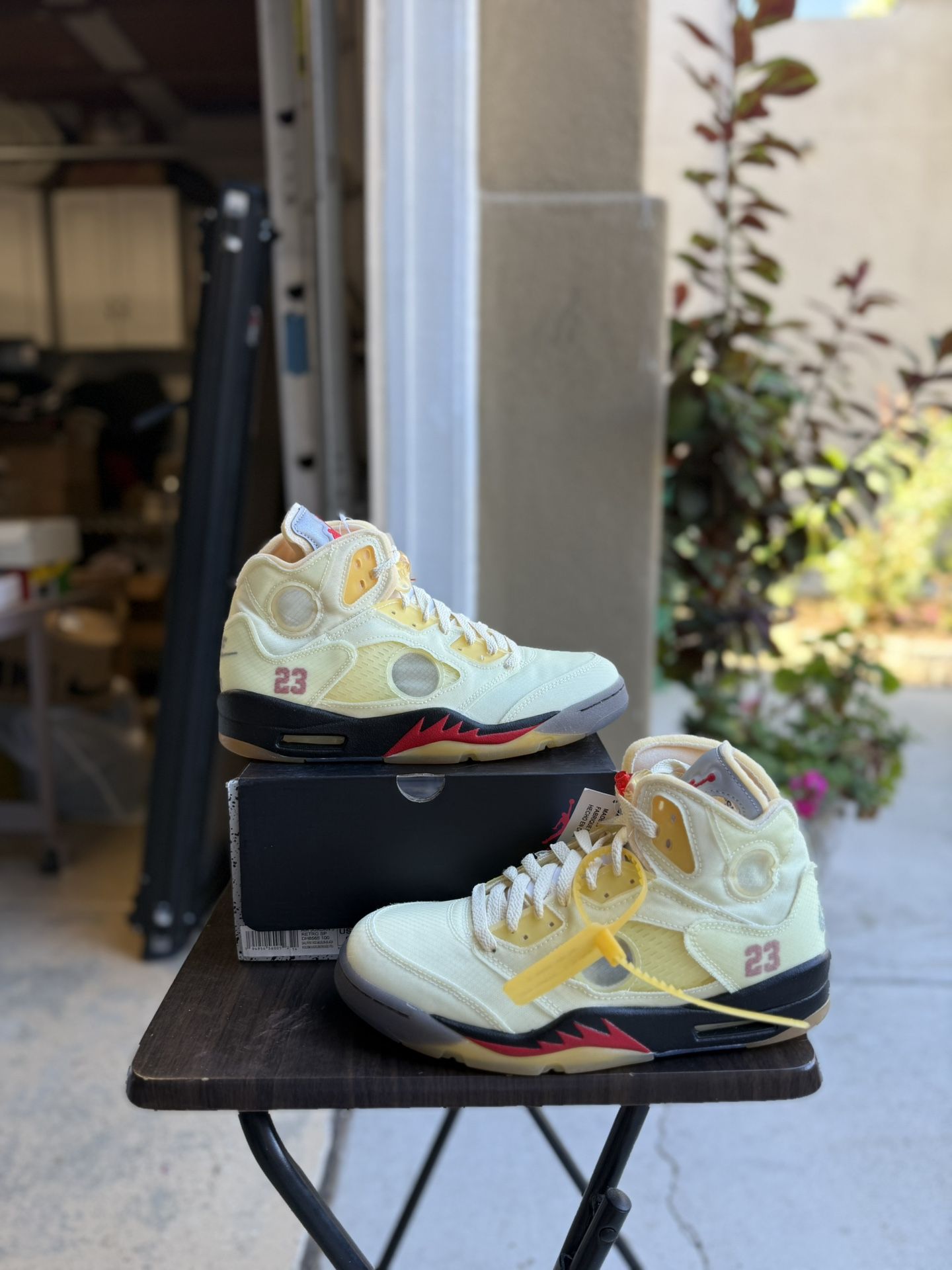 Air Jordan 5 Retro Off White Sail