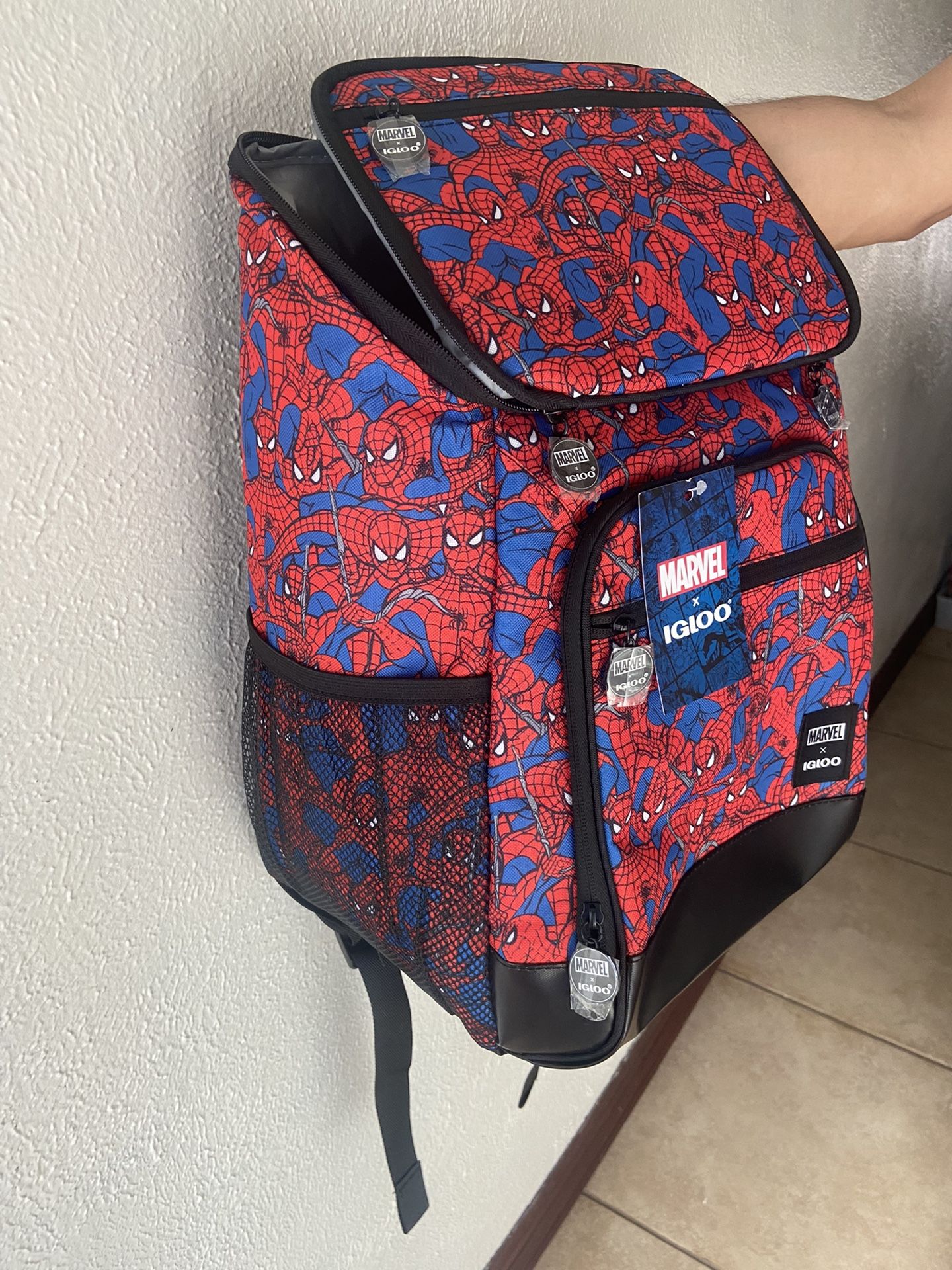 Spiderman Igloo Cooler Backpack - Home appliances