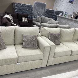 2-PC SOFA LOVESEAT