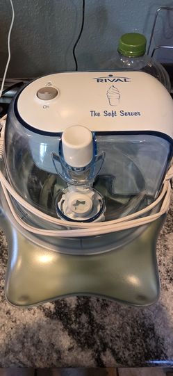Rival soft serve ice cream maker