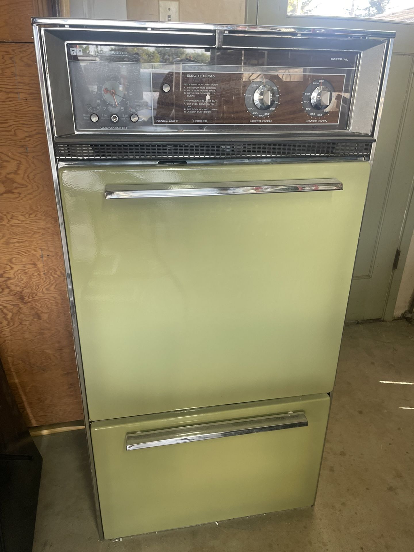 Vintage Frigidaire Double Oven