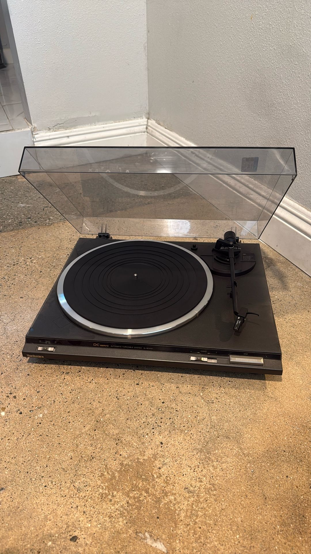 TECHNICS SL-BD20D RECORD PLAYER TURN TABLE WORKS GREAT MUSIC PLAYER