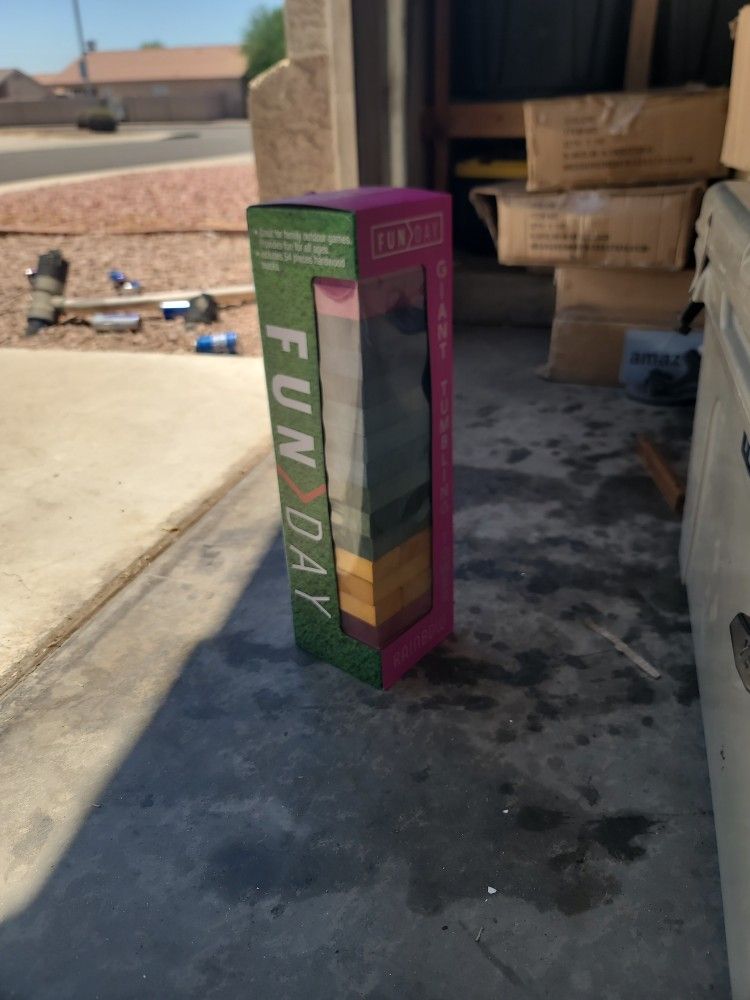 Rainbow Huge Jenga
