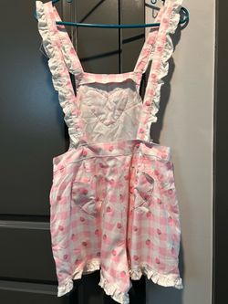 Hot topic Strawberry jumpsuit/Romper