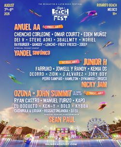 Baja Beach Fest 3 Day GA+