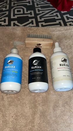 NuKixx Shoe Cleaning Kit with Brush