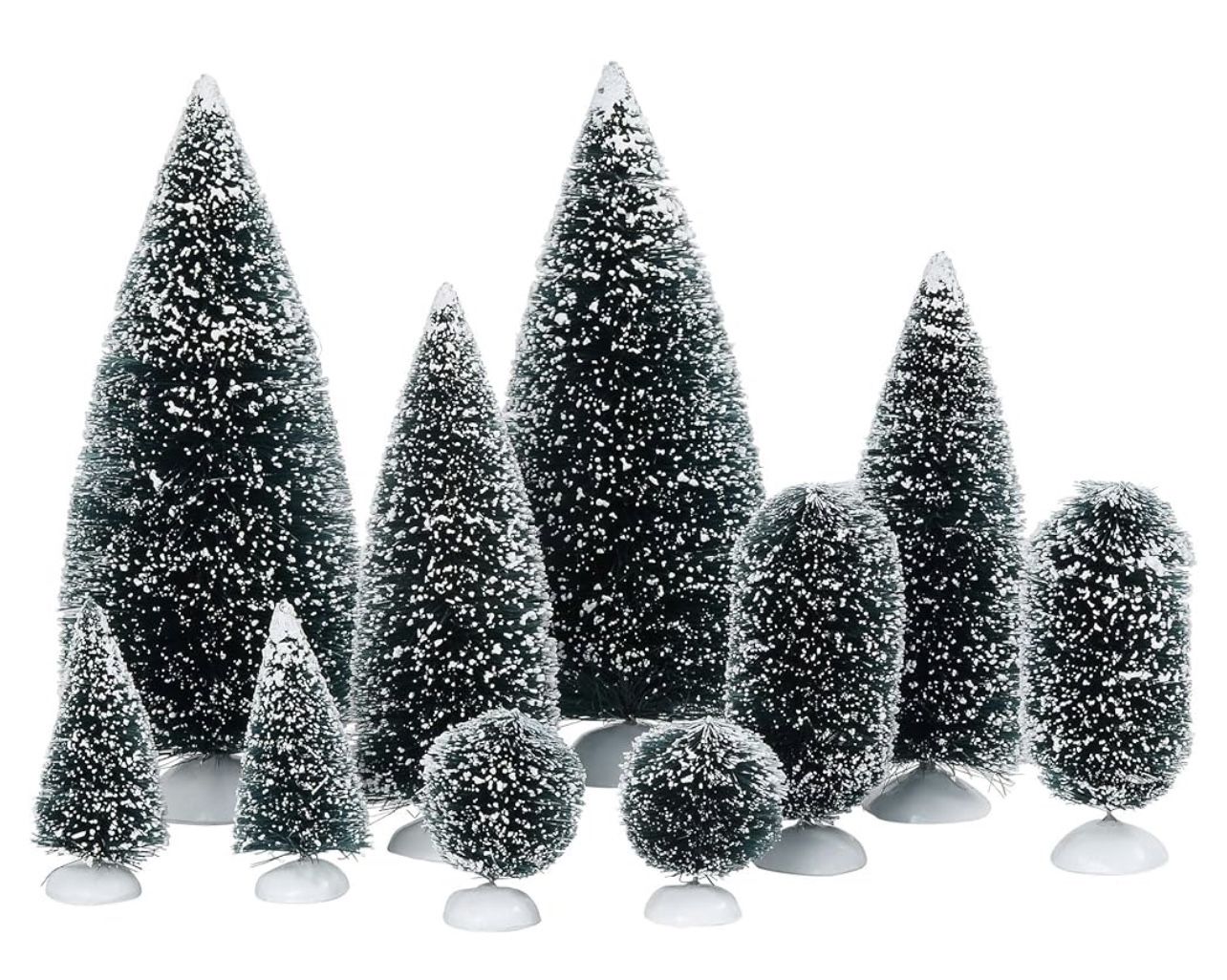 Trees & Topiaries For Christmas Villages