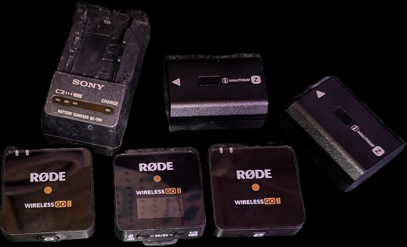 Sony Rechargable Batteries With Charger