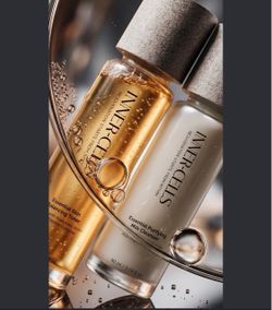 Inner cells Essential Skin Balancing Toner - Golden Yellow & Medical Grade Essential Purifying Milk Cleanser