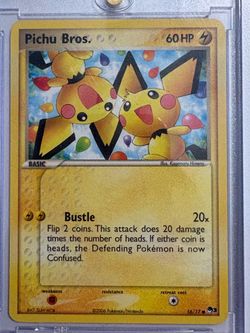 Pichu Bros POP series 3 pokemon card