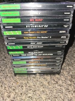 Ps1 game lot