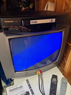 Panasonic vcr  vhs PV-8400 with remote and manual