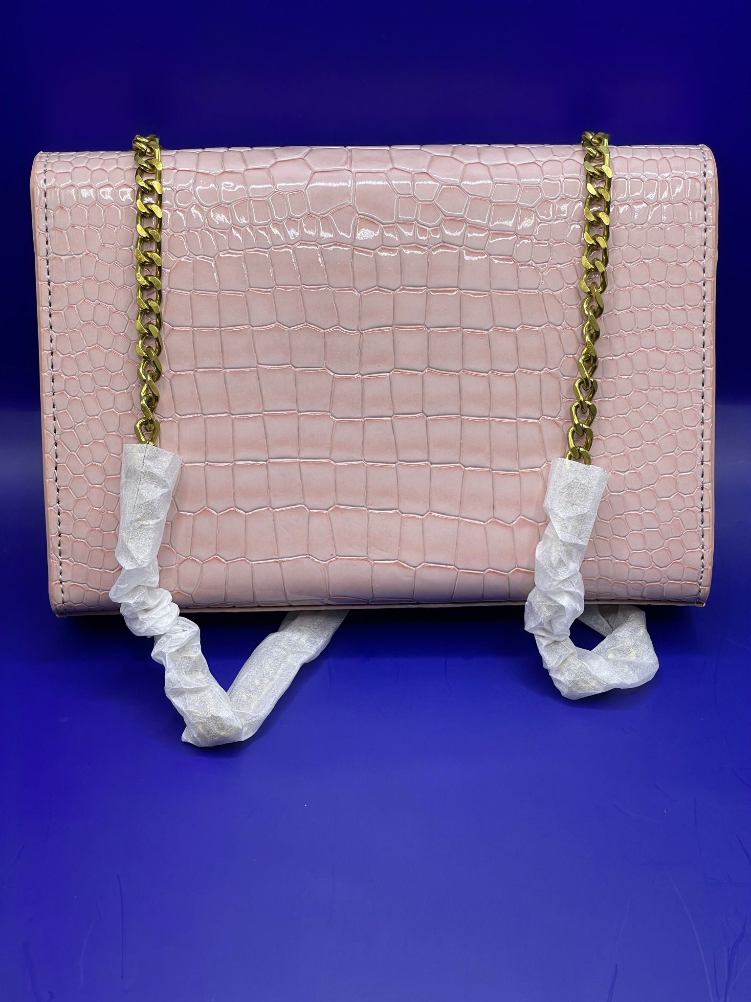 Pink Crocodile Bag