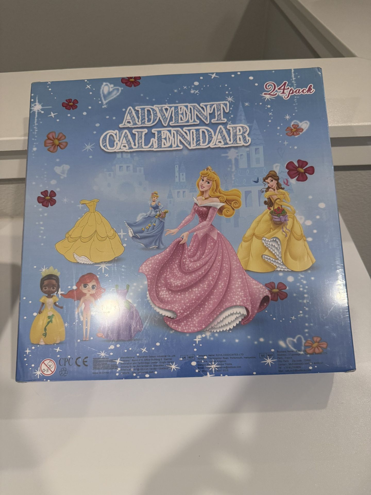 princess advent calendar (brand new)