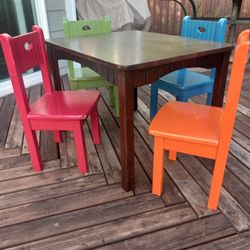 Kids Table With Chairs 