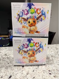 Prismatic Evolutions Elite Trainer Box