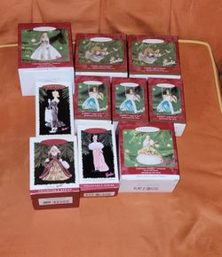 Barbie Hallmark Ornaments