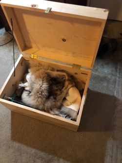 Home maid solid pine chest