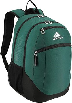 Brand New Adidas Striker 2 Backpack,Dark Green/ Navy / Dark White