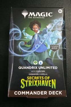 Wizards of The Coast - Magic: The Gathering Secrets of Strixhaven Commander Deck