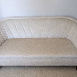 Ivory White Loveseat