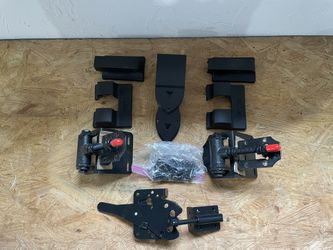 Fence Hinges and Latch