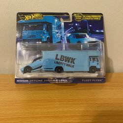 Hot Wheels Team Transport Nissan Skyline 200GT-R LBWK