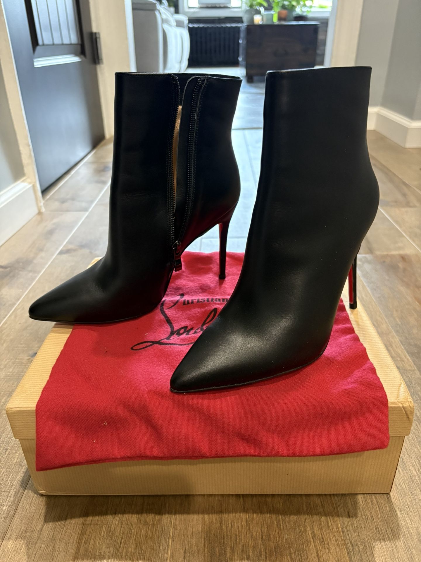 Christian Louboutin Barely Worn Ankle Boots Size 6