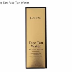 NEW! Organic, Eco Tan Face Tan Water, New in box.