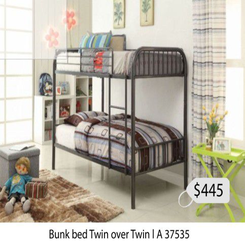 Bunk Bed Twin Over Twin ( Ask About September Deals )
