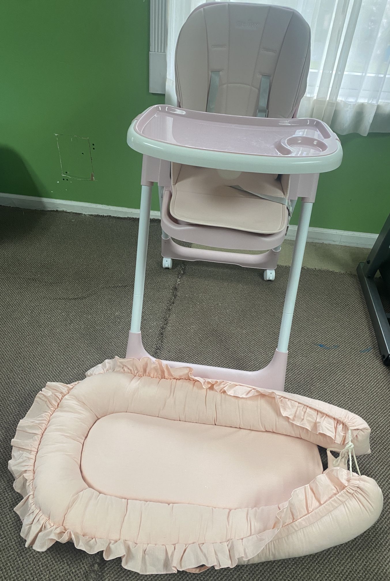 Baby High Chair & Lounger for Newborn