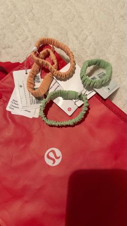 Lululemon scrunchies