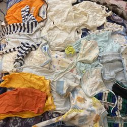 Baby Boys Clothes Size 0 To 3 Months Used