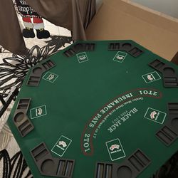 Reversible Playing Card Table 