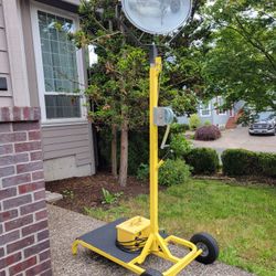 Construction Electric Products 10 Foot 1,000W Metal Halide Light Cart