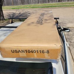 Sha Cerlin King Grey  Metal Bed Frame 