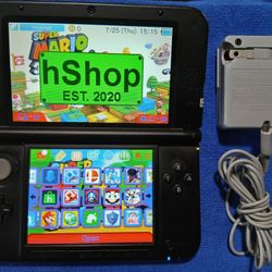 Nintendo 3DS XL With Charger And Games Inside