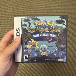 Pokémon mystery dungeon Blue Rescue Team Nintendo DS